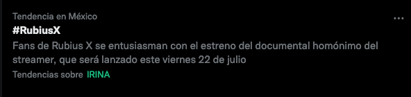 1KarlaMungaray's tweet photo. Ahora ya no es ni el #ElRubiusOMG, #Rubiu o #ElRubius, ahora es Rubius X XDDD JAJAJAJAJA
#RubiusX https://t.co/ZL8Yr2U2cN
