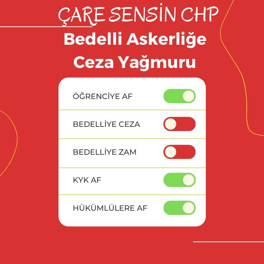 Gençliğini Yaşat Ki
Toplum Yaşasın, Devlet Yaşasın
Gençliği Umutsuz,Verimsiz ve Karamsar Bir Toplum Kaybolmaya Mahkumdur Bedelli Fiyat Mağduru Gençlerin Sorununa İlaç Olun, Zehir Olmayın

BedelliDestek Kılıçdaroğlu
<a href="/kilicdarogluk/">Kemal Kılıçdaroğlu</a> <a href="/ayhanbilgen/">Ayhan Bilgen-TOPLUMSAL BAKIŞ</a> <a href="/zyapicioglu/">Zekeriya Yapıcıoğlu</a> <a href="/Sait__Sahin/">Sait ŞAHİN (Yeni Said)</a> <a href="/abdlhaslan/">Abdullah Aslan</a>