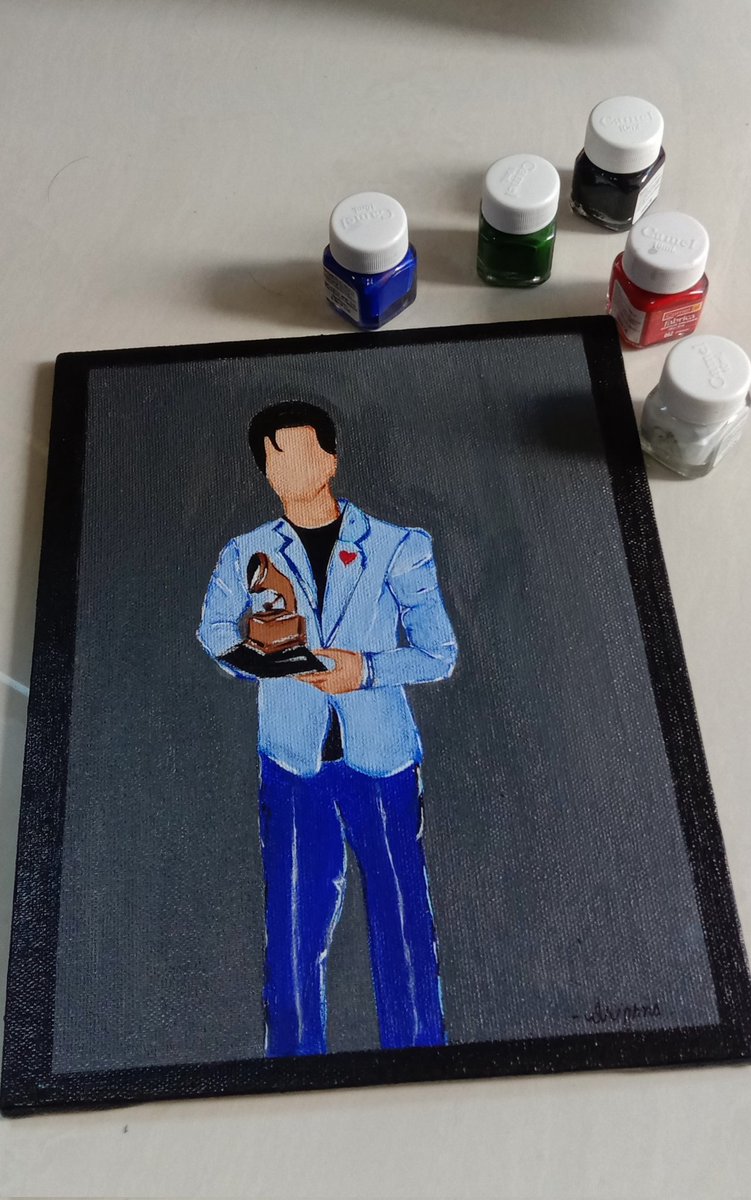 arighnadutta_'s tweet photo. happiest birthday to my dearest pyaaramaan @ArmaanMalik22 ♡
you know what, my heart believes that the day is not so far when you're going to hold a grAMmy award in your own hands, so thought of making this painting. https://t.co/61jdVoh5yH