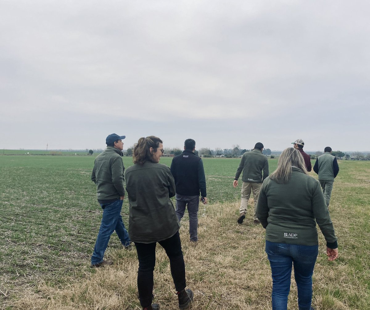 Sofia_Guigou's tweet photo. Un equipo que trabaja en equipo, una investigación planificada y coordinada, un campo experimental con nuevos lanzamientos, un año agrícola que comienza con metas exigentes que sólo se logran con la suma del esfuerzo compartido. 
En @adp_uruguay hay un equipo que va por más!💪🏼 https://t.co/hKq04pEIOy