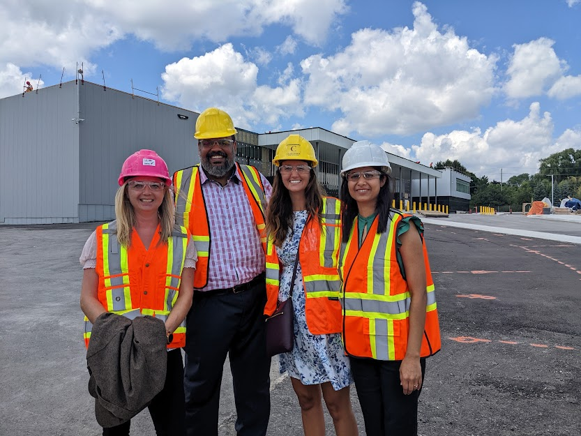 RoWEcDev's tweet photo. The @RoWEcDev team got a sneak peak of @ConestogaC's new 30,000 sq ft #SkilledTrades facility, opening this fall. It will support 1,200 FT students &amp; thousands of more apprentices. AND will be one of the biggest facilities of its kind in Canada. #FutureofWork #WatRegion https://t.co/JHb5F8K7q3