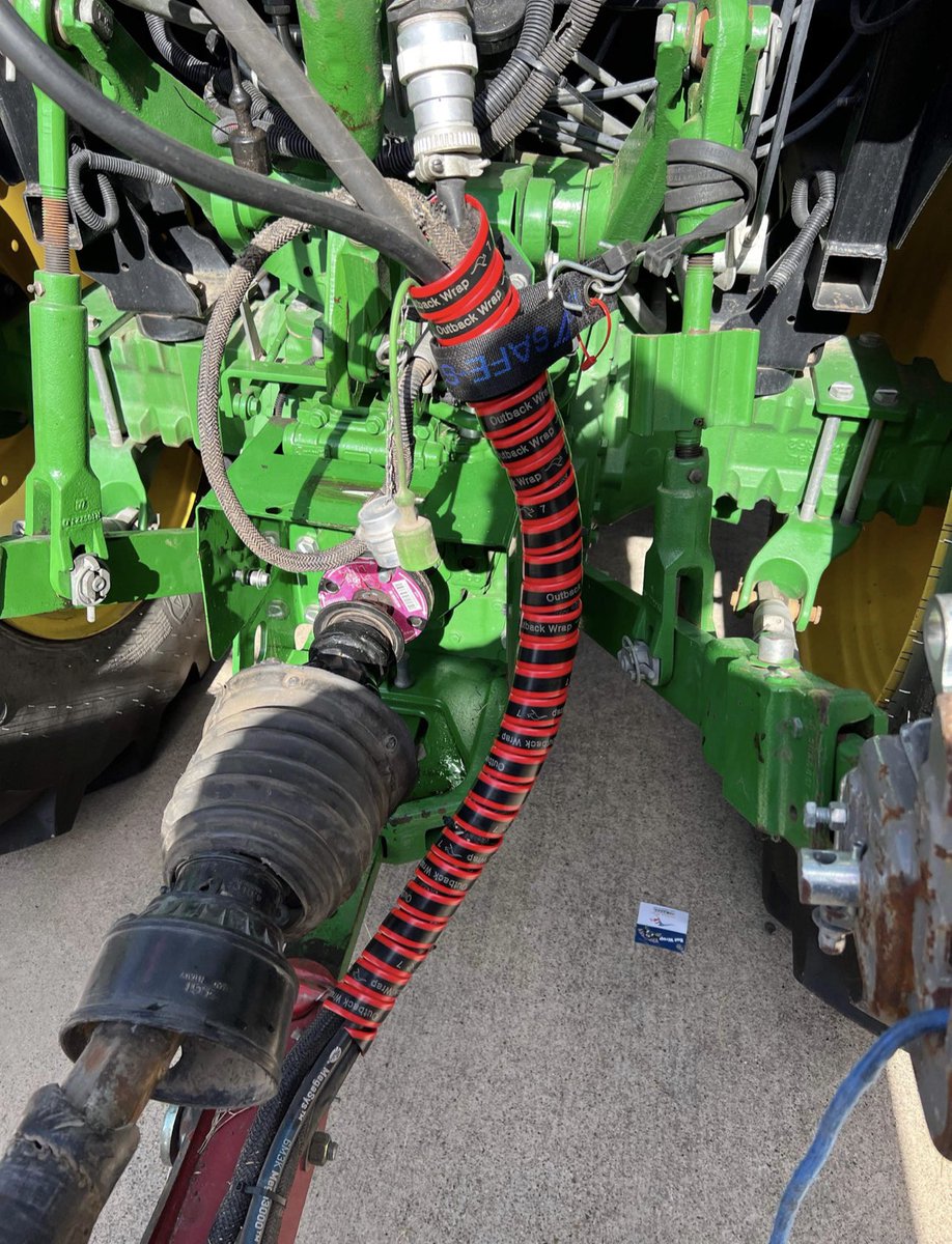 OutbackWrap's tweet photo. I checked with the weatherman and he said conditions are perfect today to add some Outback Wrap to your equipment! 🌤
#outbackwrap #makehookingupeasy #hoseboss #batwrap https://t.co/YrxRH356Sz
