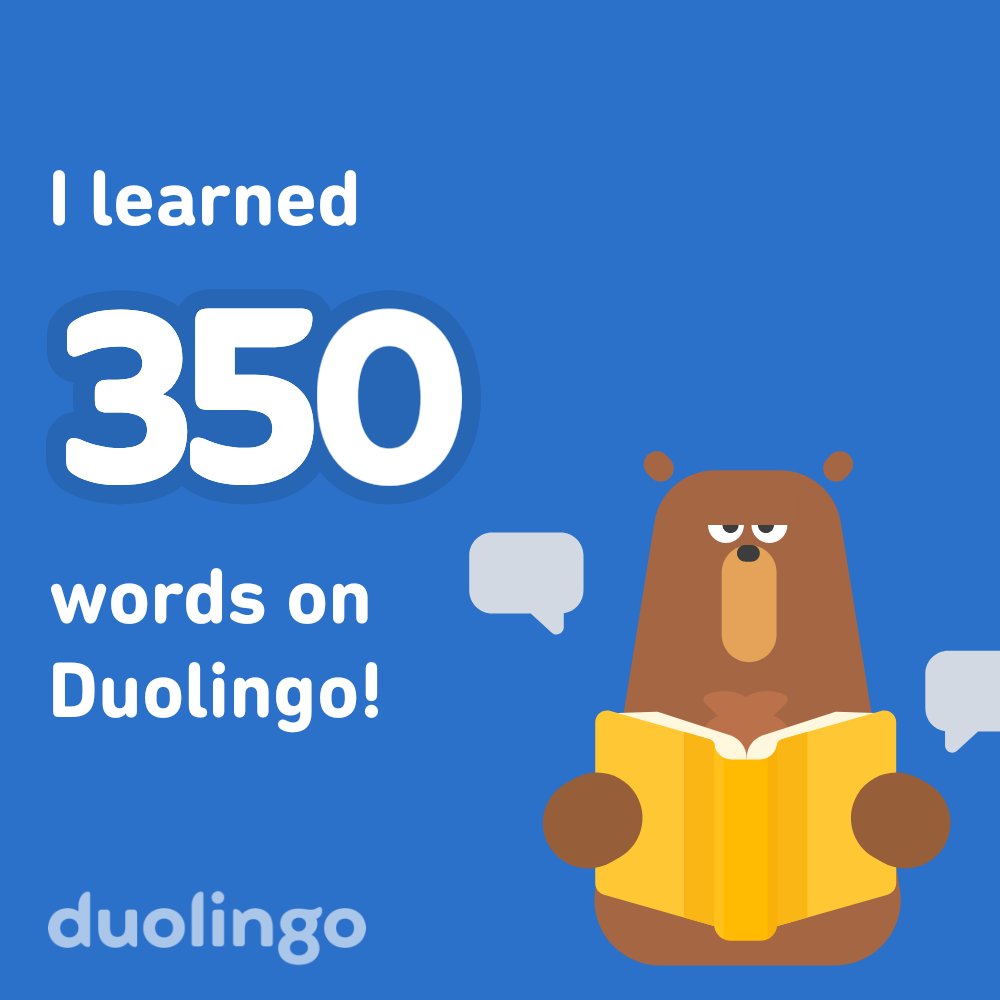 Charo75's tweet photo. Learn a language with me for free! Duolingo is fun, and proven to work. Here’s my invite link: https://t.co/L9SLITFKbS https://t.co/nvNb6ORgwQ