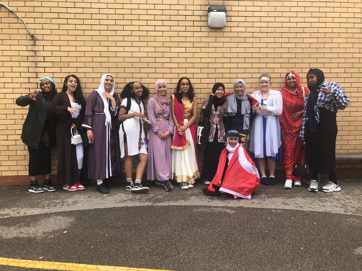 TaptonSchool1's tweet photo. Today we celebrated the end of term with our first ever culture day! It was wonderful to see so many students in clothing that represents their culture and their identity. #valuingeveryone #strengthindiversity https://t.co/UOQMoaGvUU
