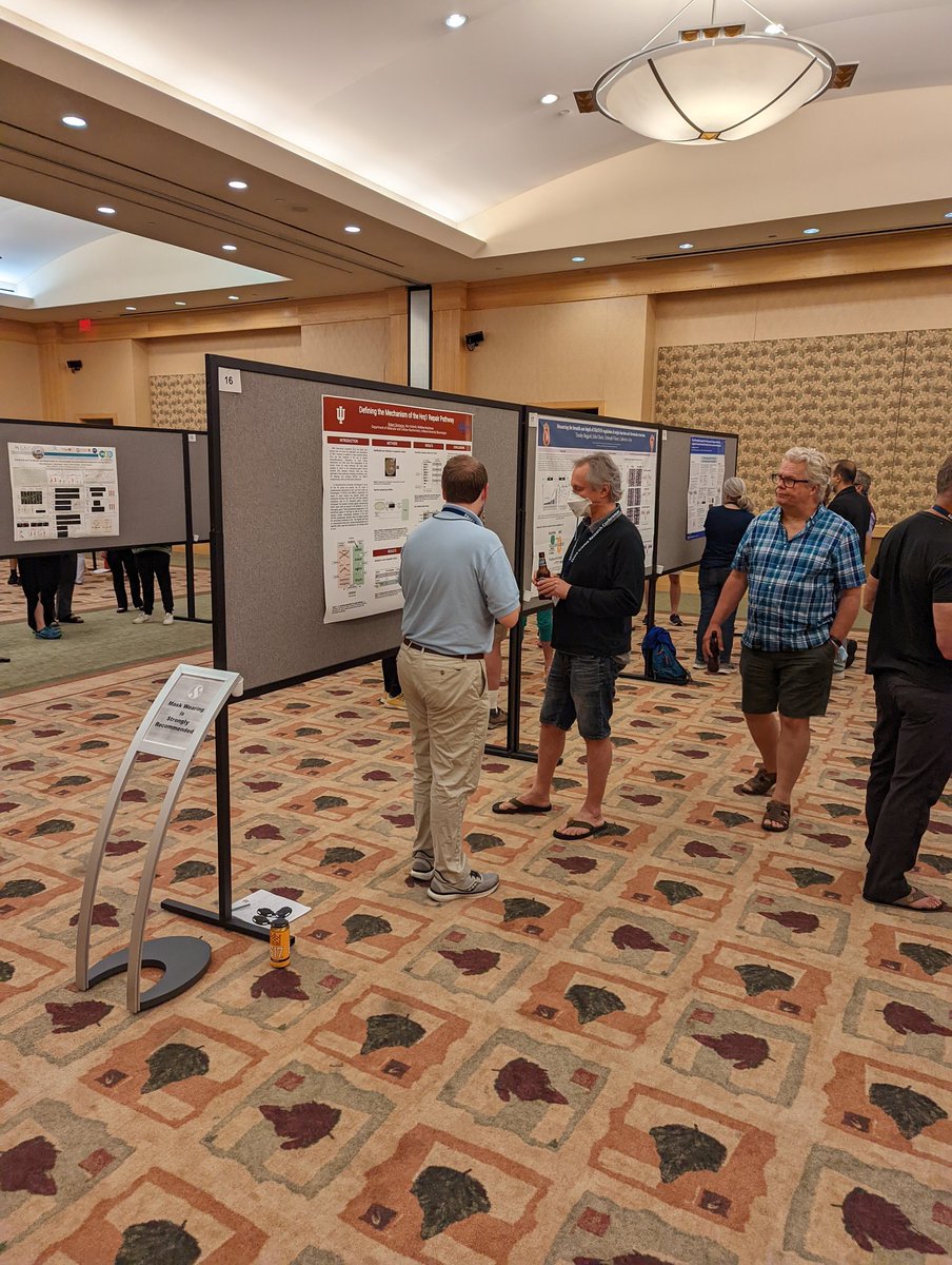 Rob doing us proud at his poster #YCB2022