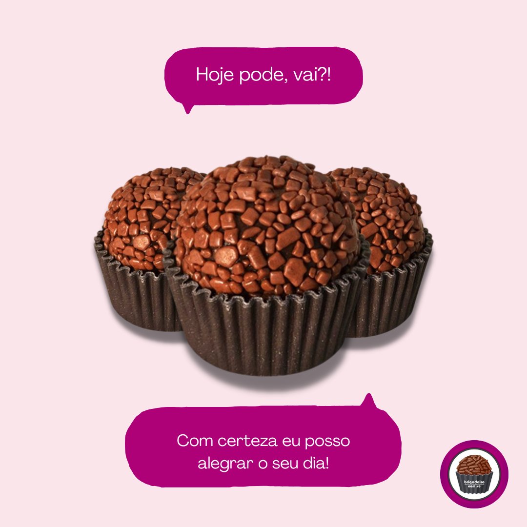 brigadeirocomvc's tweet photo. Hoje pode!

#brigadeiro #chocolate #sorvete #bolo #doce #sobremesa #confeitaria #empreendedora #delivery #foodtech #startup #brigadeirocomvc https://t.co/6bbseldQK4