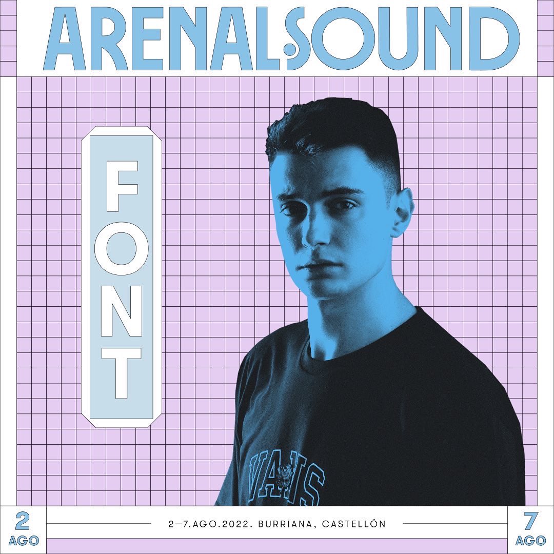 font_ofcl's tweet photo. Nos vemos el jueves 4 en el @ArenalSound ❤️🙏🏼 https://t.co/qlTkV3Kotn
