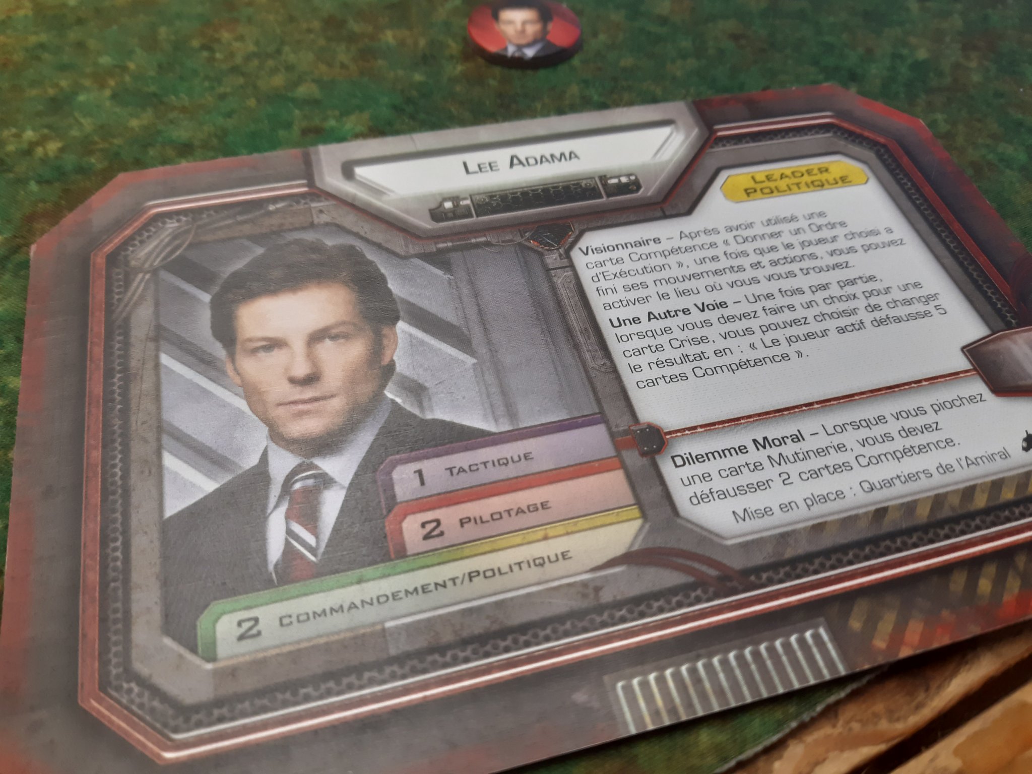 Matériel du jeu Battlestar Galactica