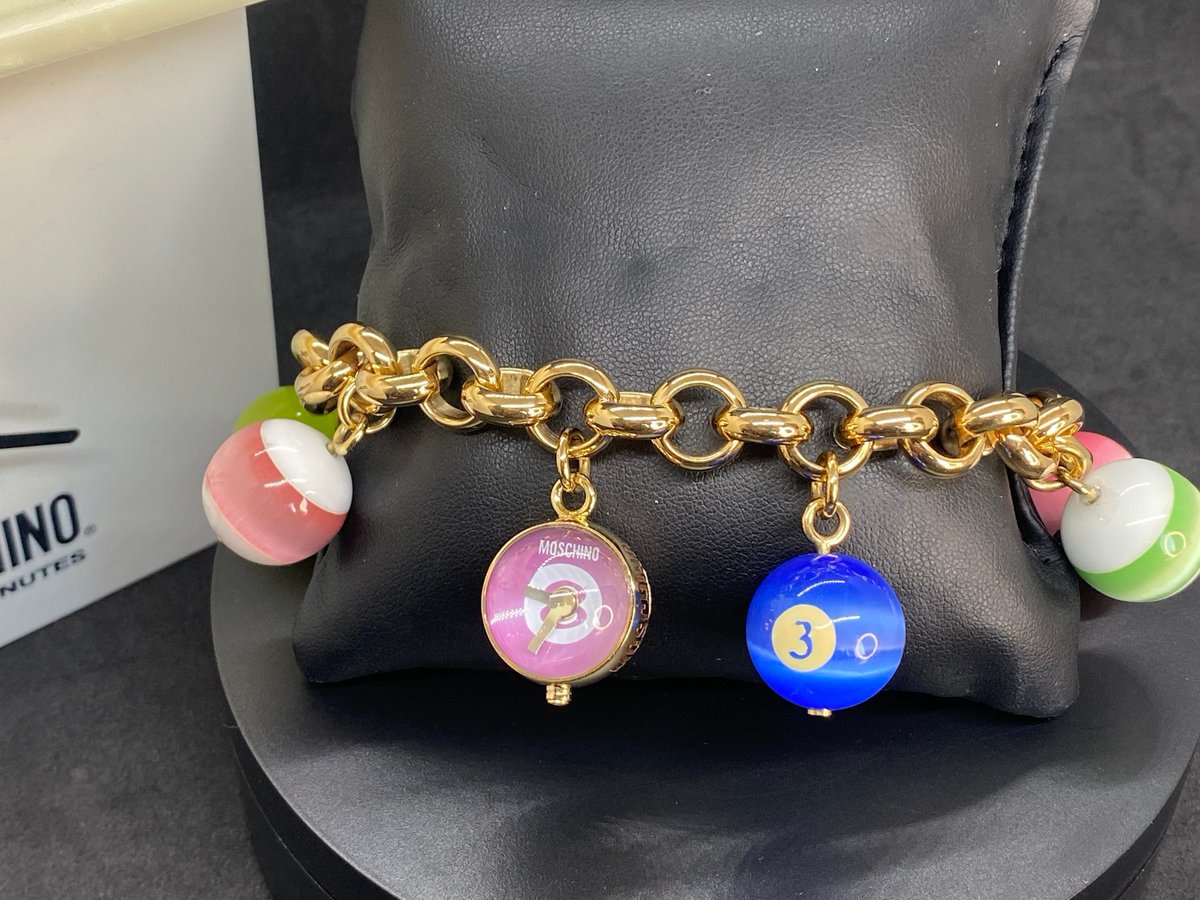 JasonPenix3's tweet photo. Excited to share the addition addition to my #etsy shop: Moschino billiards watch bracelet https://t.co/fBlqbK5u3L #uniquewatch #vintagewatch #vintagebracelet #moschinowatch #mothersdaygift #jewelry #perfectgift #penixcreations addition to my #etsy shop: Moschino billi https://t.co/f2tYpxoHtM
