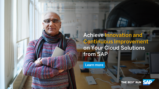SAP Cloud Application Services let you focus on what you do best, while we run and manage your #SAP solutions. Learn how to innovate quickly by taking new ideas to market faster. 👉 Learn more! via <a href="/SAPDigitalSvcs/">Services and Support from SAP</a> bit.ly/3cxWI68