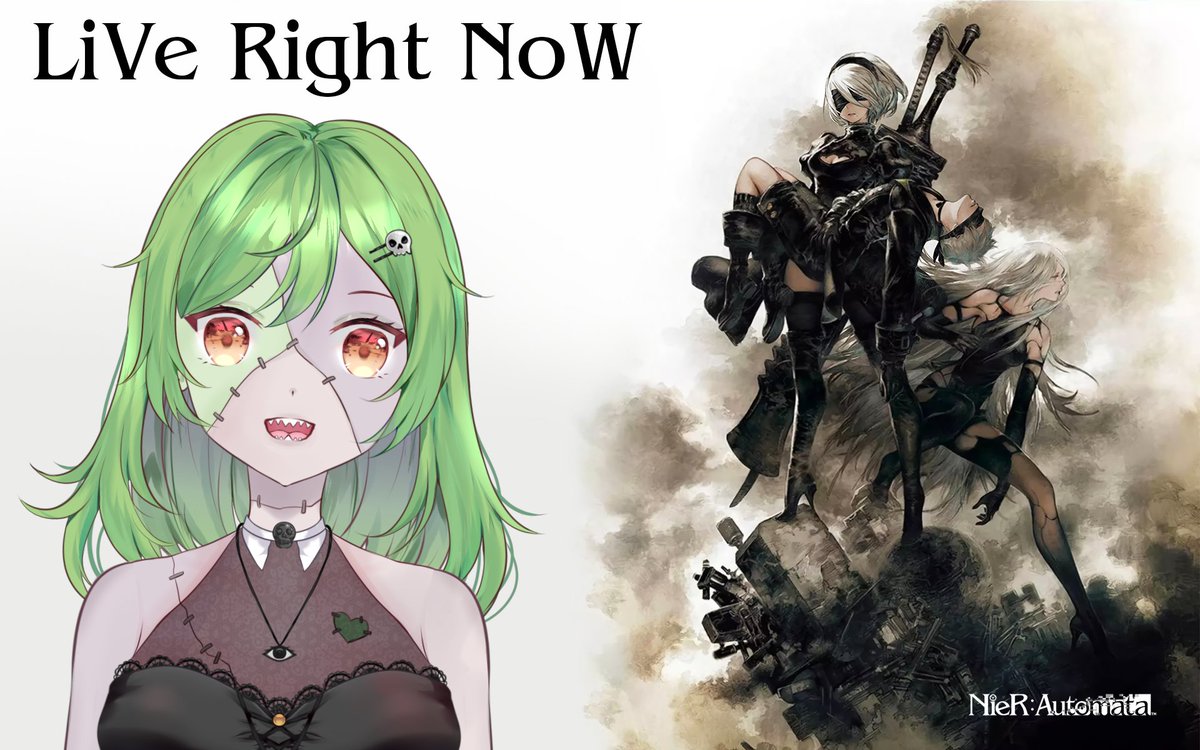 I'm Live!!! #GraveyardRising

We're into the 9S/Ending B Route now and will likely beat it today, and streaming early since we have 2 streams today. So get in here!!! ^w^

Links Below~
