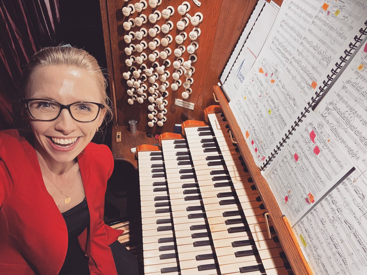 OOTD (Organ of the Day) 🤓 night 1 registering my programme for this Saturday’s recital @SalisburyCath 😍