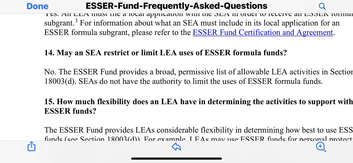 JimHendren1's tweet image. Federal rules on ESSER funds are clear. We can not do what we just did. Clearly the Feds don&apos;t understand #arleg  .