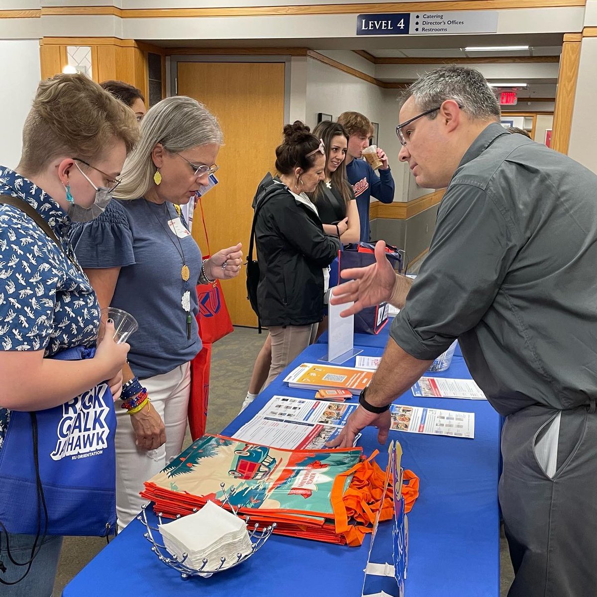 Kuorientation's tweet image. Thank you so much to everyone who helped make orientation possible this summer! Our campus partners helped us everyday with panels, opportunities fair, providing resources and so much more! We love our KU community! 

#kuorientation