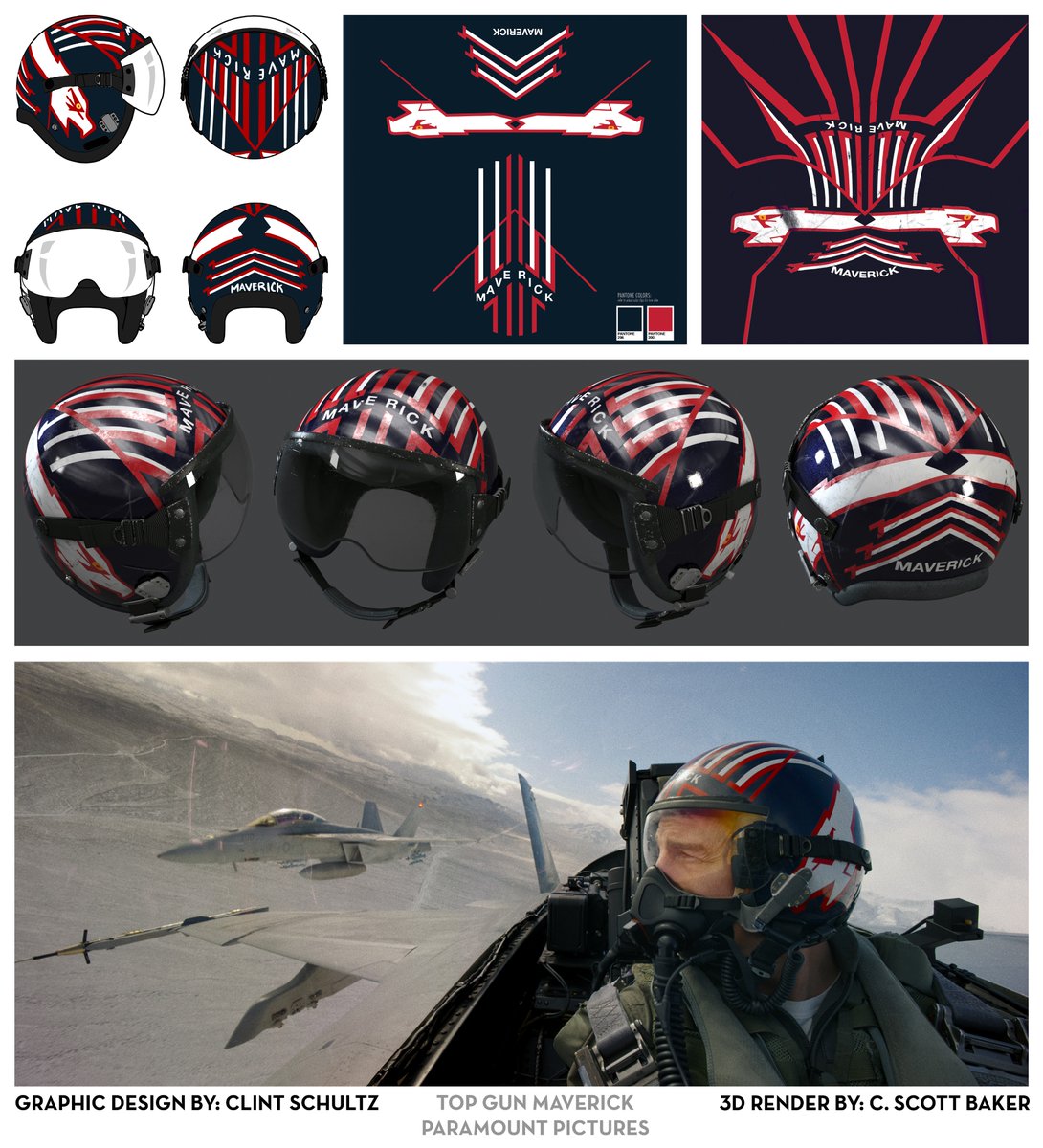 csdesign72's tweet image. I&apos;ve been holding my Top Gun Maverick helmet designs back for an article that will be published next month, but some of my work can be seen at #SDCC Booth 1500 @ADG800 #TopGun