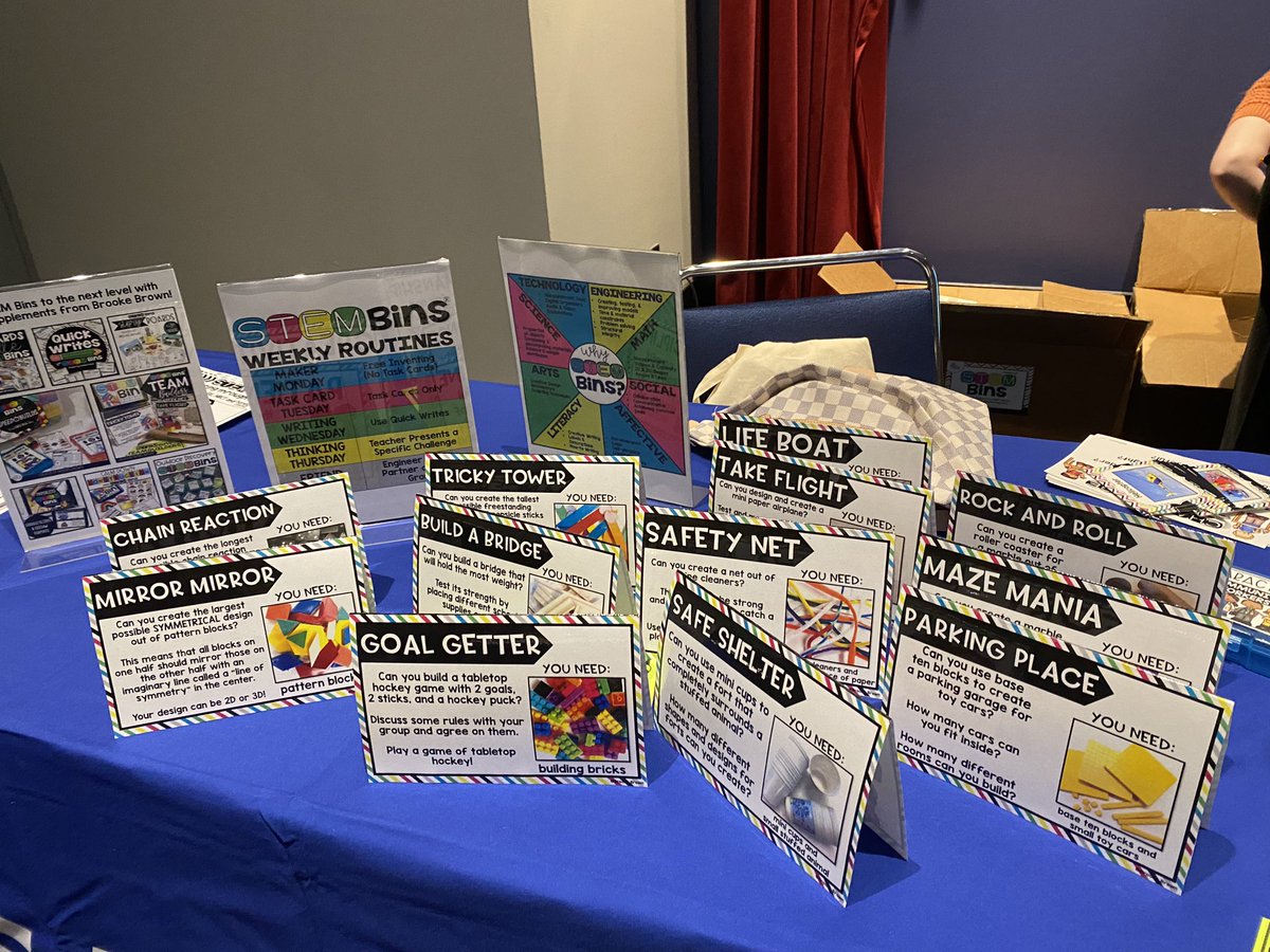 LPFrizzle's tweet photo. Kids can take simple materials and make ANYTHING. STEM is where it’s at! @brookebrownTOTB #LPSTEMisElementary https://t.co/JjjhBIzLSM