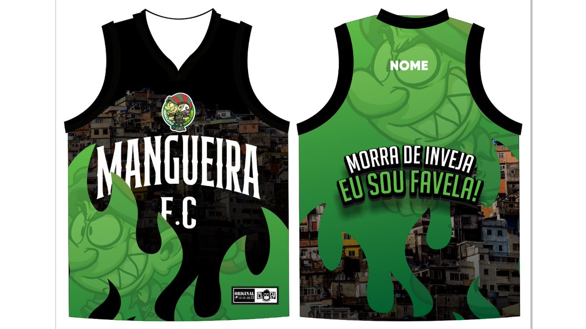 Mangueira2021's tweet photo. Iaê família, nosso novo manto. Já estamos aceitando encomendas! Garanta já à sua... #VOLTAMOS💪🏾 #EUSOUFAVELAA 🖤💚🌳 https://t.co/IZNGI1b4zJ