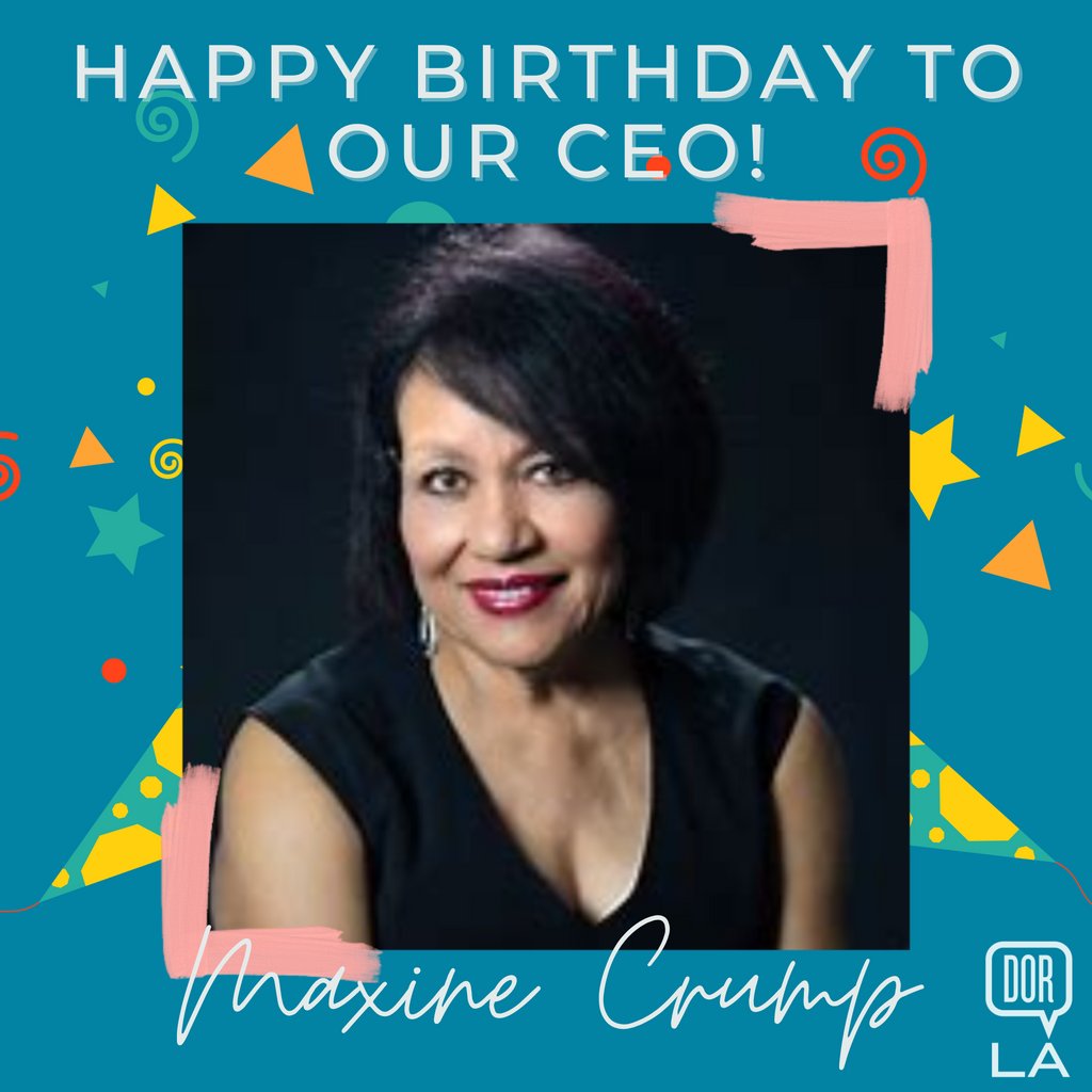 Happy Birthday to our Dialogue on Race Louisiana Founder and CEO, Maxine Crump!