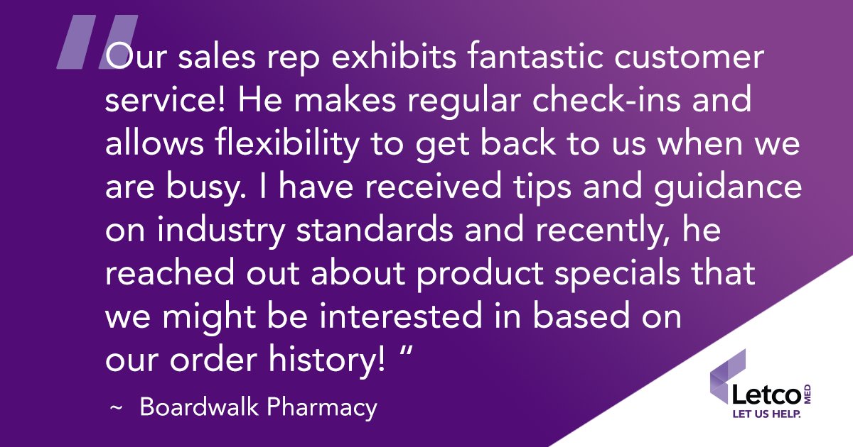 Letco_Medical's tweet photo. Let us help your pharmacy grow. Our high-quality products and services are backed by our unmatched quality record. Learn more at https://t.co/OKSMtxcy0d.
#LetcoMed #LetUsHelp #WeTakeCompoundingPersonally #QualityCompounding #QualityLeader https://t.co/MVqdG8gEJ6