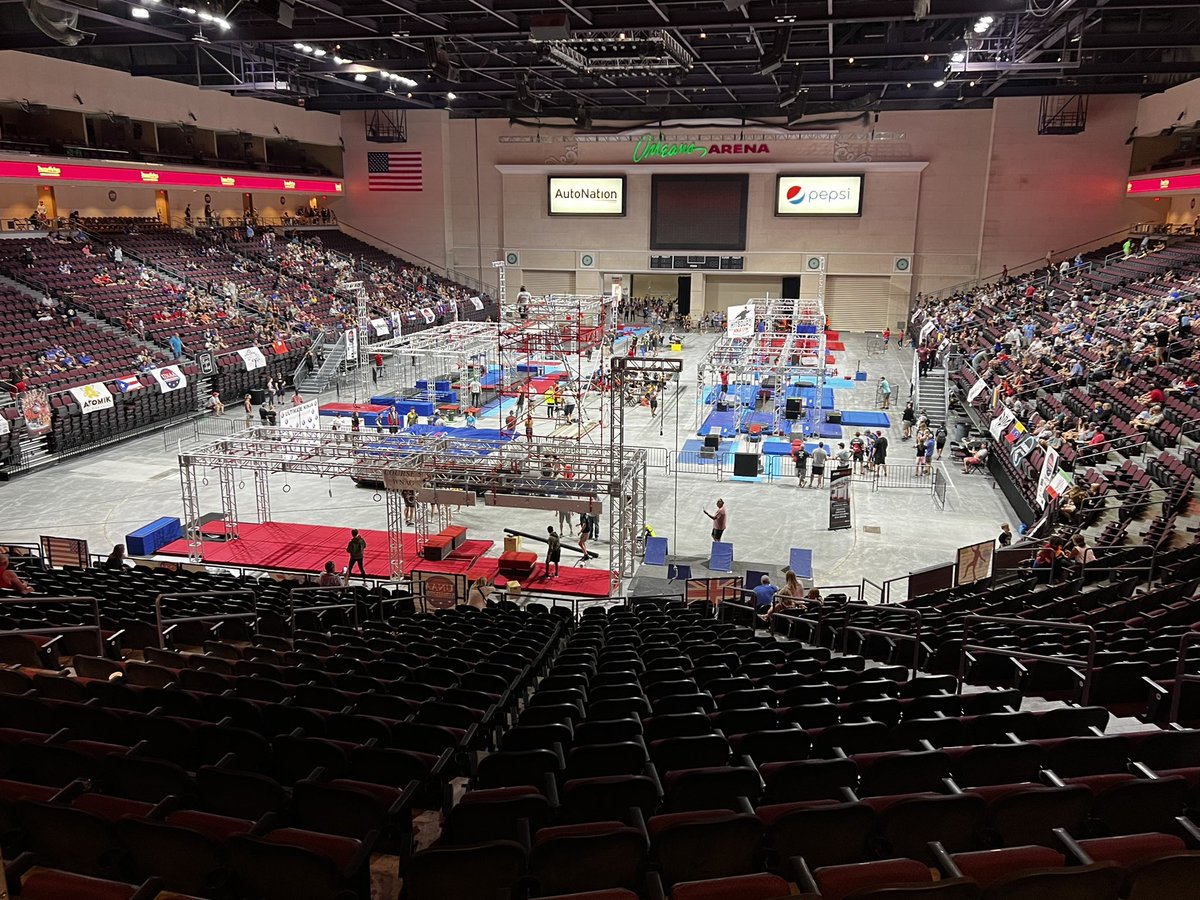 FLTarHeelMark's tweet photo. The proudest an uncle can be!!! My nephew is doing the ninja competition in Vegas!!! https://t.co/WdbUF1Npx5