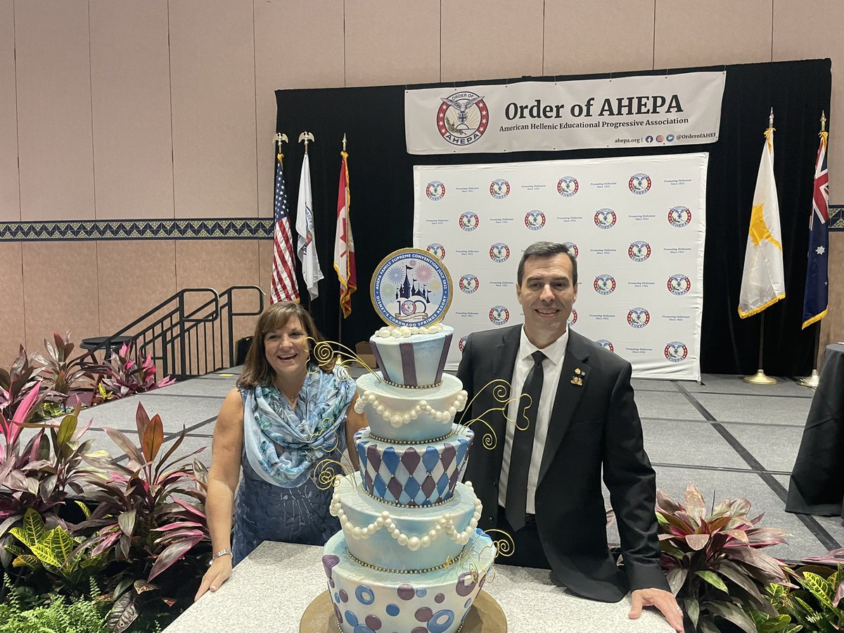 DOPHeadquarters's tweet image. Happy 100th Birthday @OrderOfAHEPA!! 🥂🎂💙