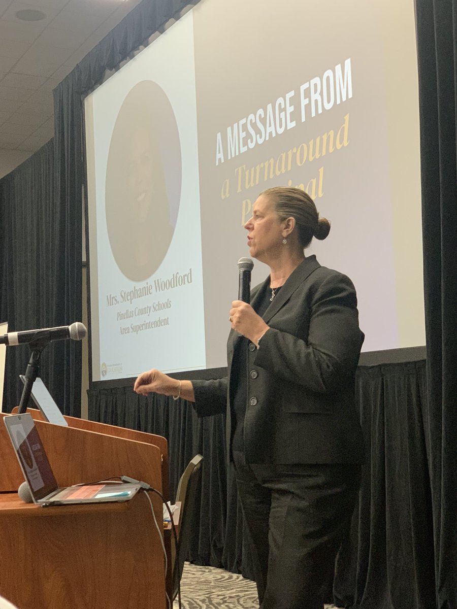 Turnaround Principal Stephanie Woodford shared her experience leading change from a systematic lens at our BSI Academy. Her leadership inspired hundreds of leaders in the state of Florida today.