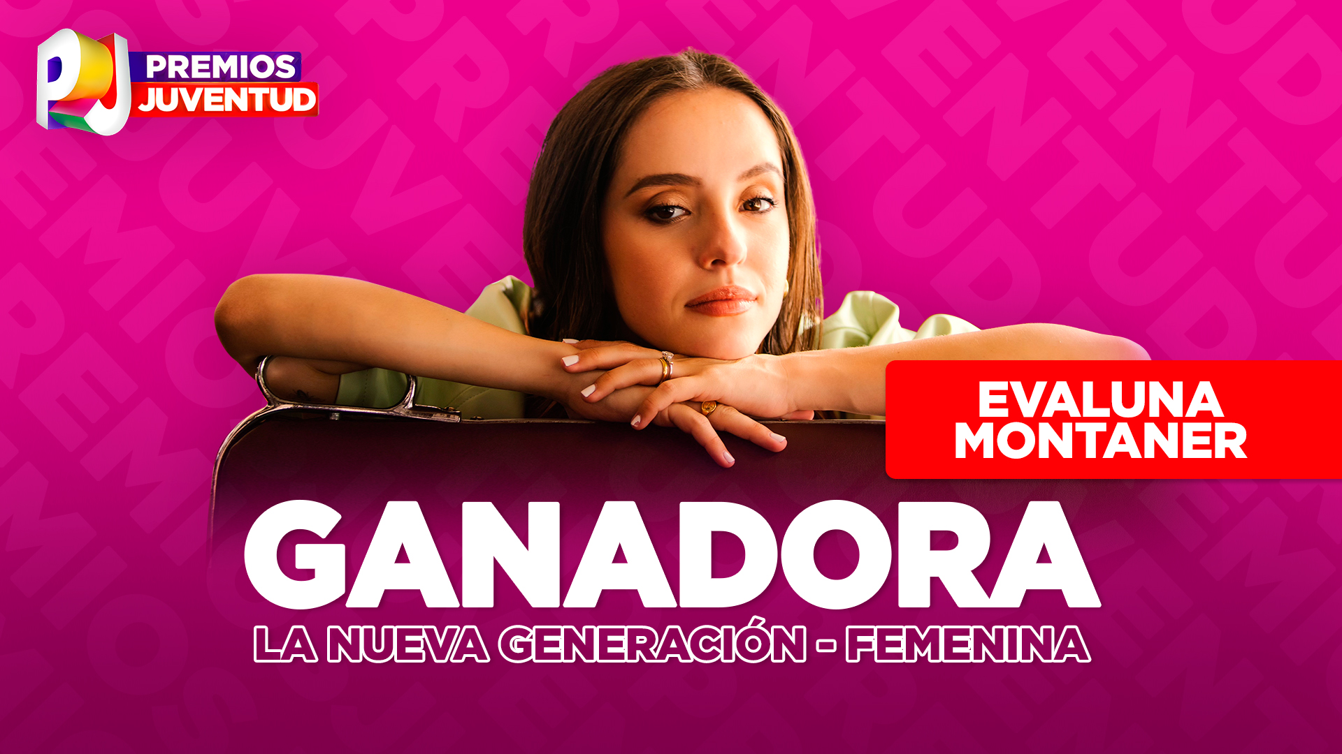 Premios Juventud on Twitter: "¡Felicidades, @Montanerevaluna! ganadora de La Nueva Generación - Femenina #PremiosJuventud 😍 🤩 https://t.co/a4FPD358y9" / Twitter