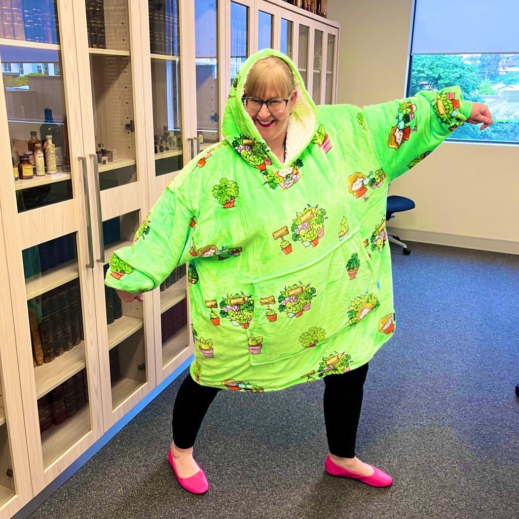 ktwhoopi's tweet image. At work #InMyPJs and LOVING IT! 

#PyjamaDay2022 @PJ_Foundation