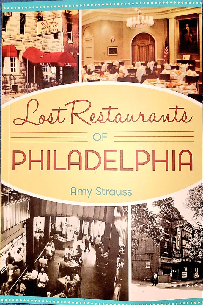 PhillyGrub's tweet photo. Just received a copy of the new book Lost Restaurants of Philadelphia by @amy_strauss. Can't wait to dig in! https://t.co/BNgpX2iVuo https://t.co/E0ZporY8lk