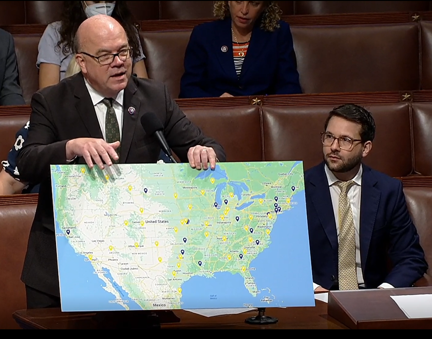 Thank you <a href="/RepMcGovern/">Rep. Jim McGovern</a> for leading the charge to defund the AIR Commission and use that money to invest in our unhoused veterans. And, for using our #SaveMyVA map to show just how impactful these closures would've been.