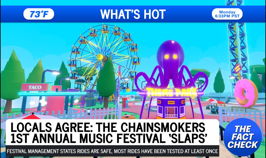 Roblox Events Leaks🥏 on X: 🎹The Chainsmokers Aqui estão mais