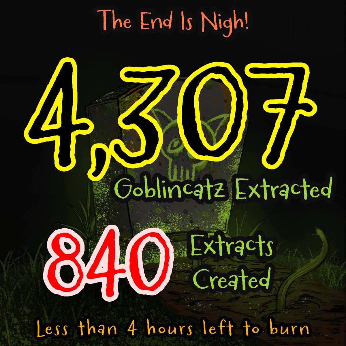 Offᵢcᵢaₗ ₗᵢₙₖ: sacrifice.goblincatz.wtf

Eₓₜᵣacₜₛ: opensea.io/collection/ext…

#CatsFollowCats #BurnTheCatz #SaveTheCatz