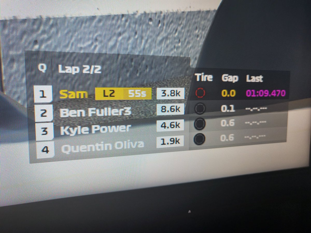 SSRacingUK's tweet photo. Quali at Hockenheim, I'll take that! An honour to lead ahead of the alien @KylePowerF1 and Ben Fuller https://t.co/JtM0oTGbxY
