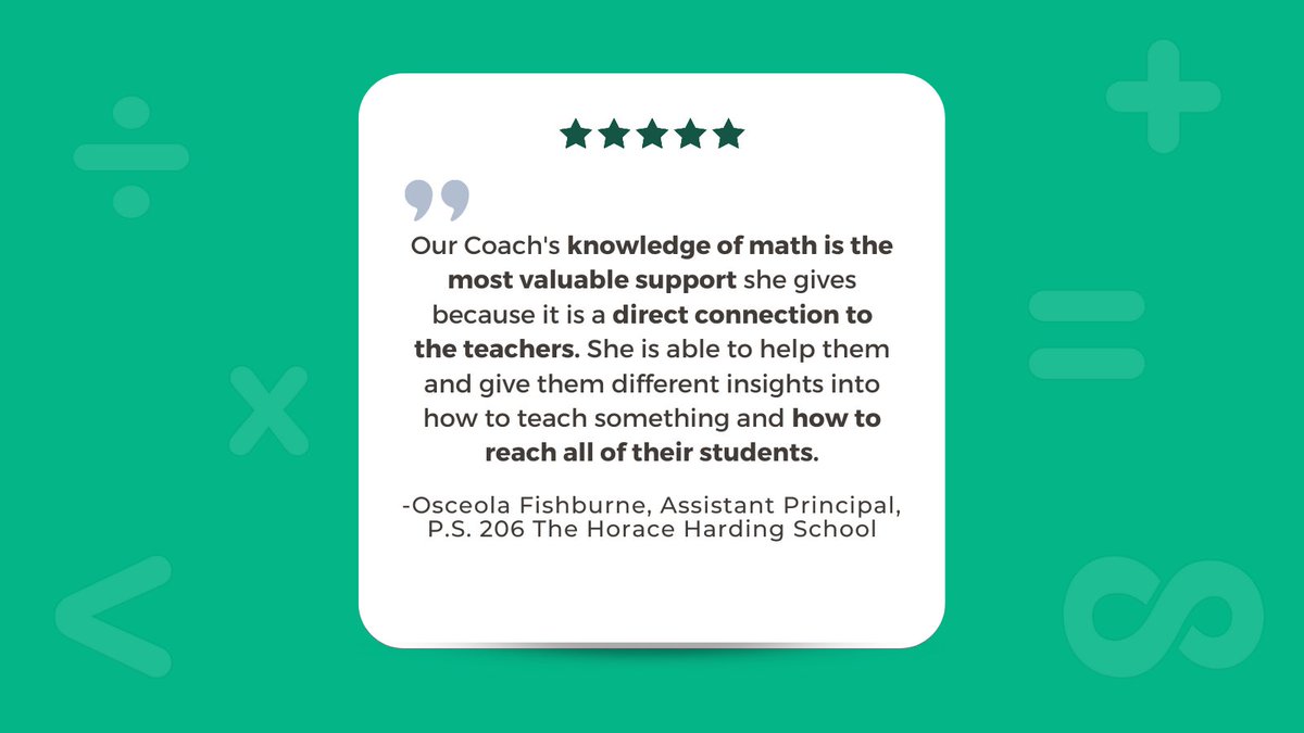 NTNMATH's tweet photo. We love our coaching partnerships and helping teachers reach their students! Learn more about our math professional development services here: https://t.co/zeldDWaGvK
#ntnmath #unlockinfinitepower #teacherpd #edleadership #eduleaders #edchat #mathchat #teachchat https://t.co/c9G6r5WB78