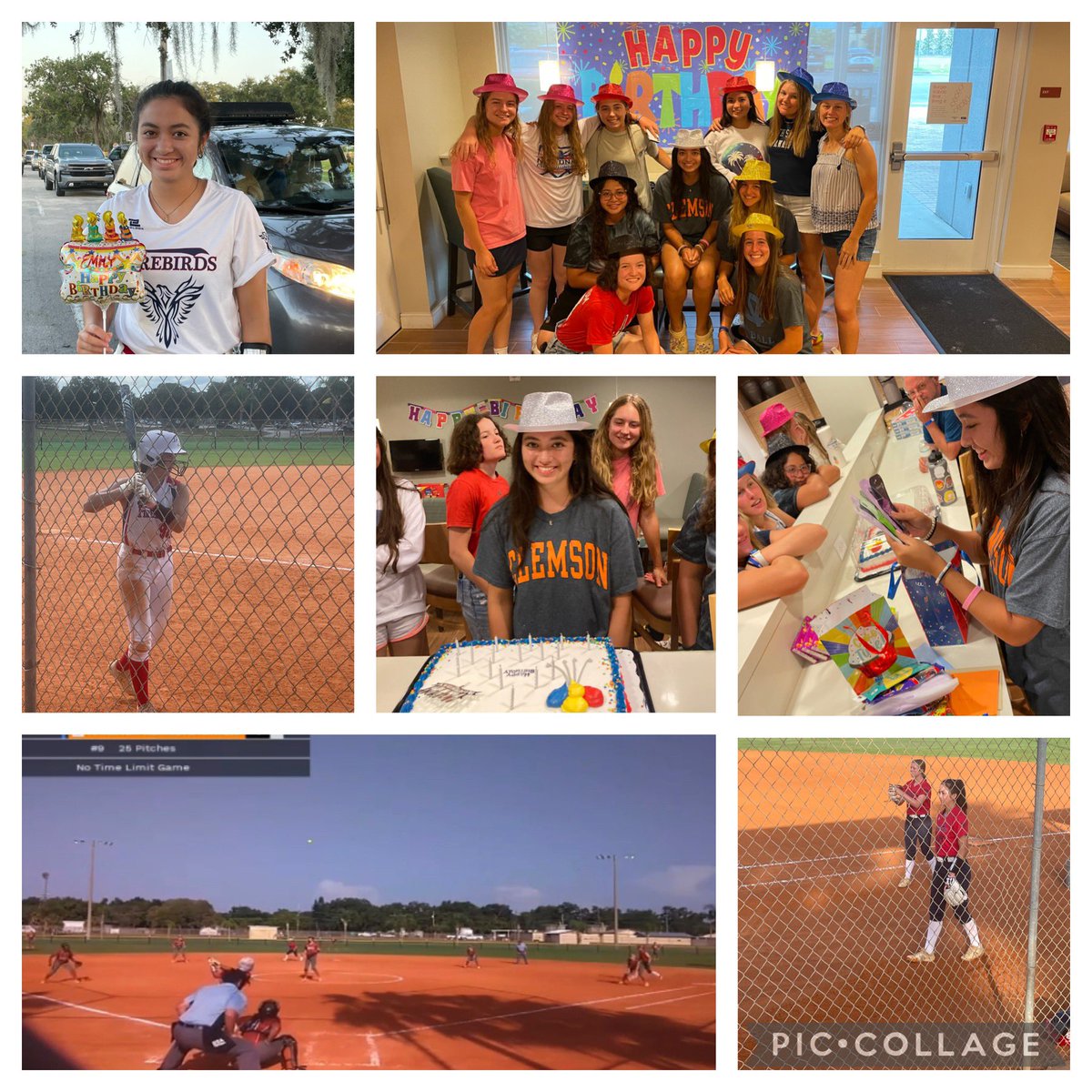 RockGoldVASable's tweet photo. She is fantastic in the field, menacing on the mound and a bomb 💣 hitter in the box! She also spent her Sweet 16 with us and we are so happy she did! Thanks @emilykeefe0 for making the journey and for all of your impactful contributions this week 💕 https://t.co/zU3rH9dqGs