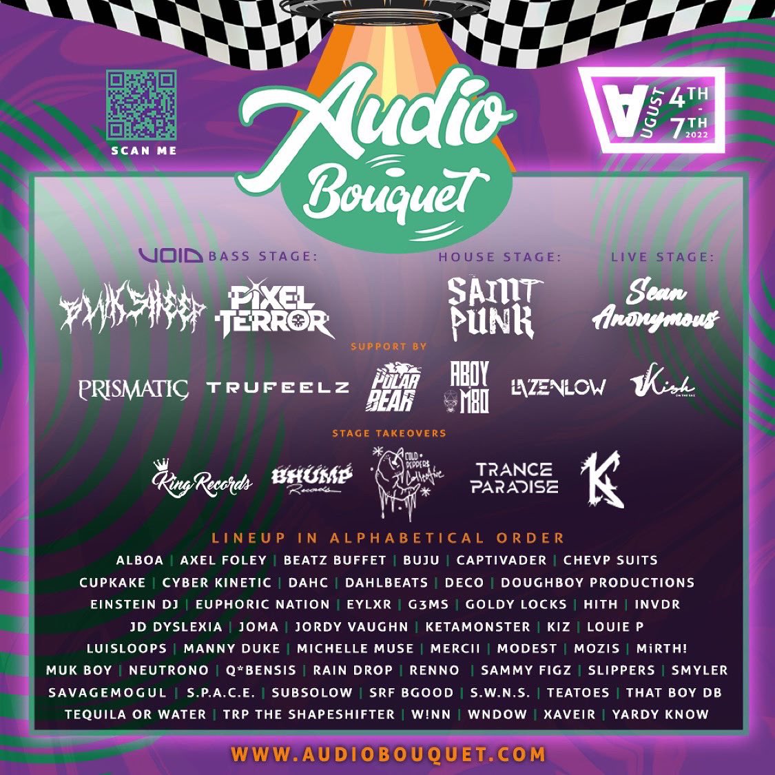 SUBSOLOW's tweet photo. I’m gonna be playing a heavy metal/dubstep set again this year at @audiobouquet2022 use promo code “Subsolow” for 5% off. ticket link in bio https://t.co/kdI8VhdZxm