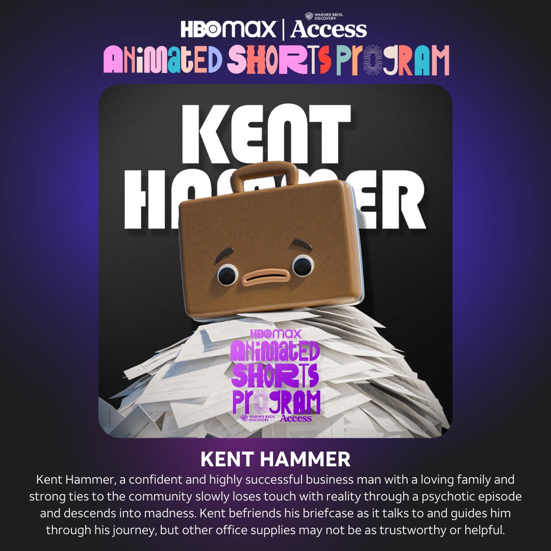 WBDAccess's tweet photo. Next up, meet Dominick Green & his incredible short film, Kent Hammer! IG: domG3d
@HBOMax @WBDAccess
#AdultAnimation #CGAnimation #Comedy #HBOMaxAnimatedShortsProgram #PrimetimeAnimation #WarnerBrosDiscovery #WBD #WBDAccess #WBDAccessCanada #InclusionMatters https://t.co/wqhXC2X8Bt