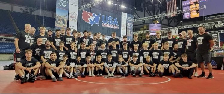 Team Wisconsin 16U Greco-Roman places 2nd overall!