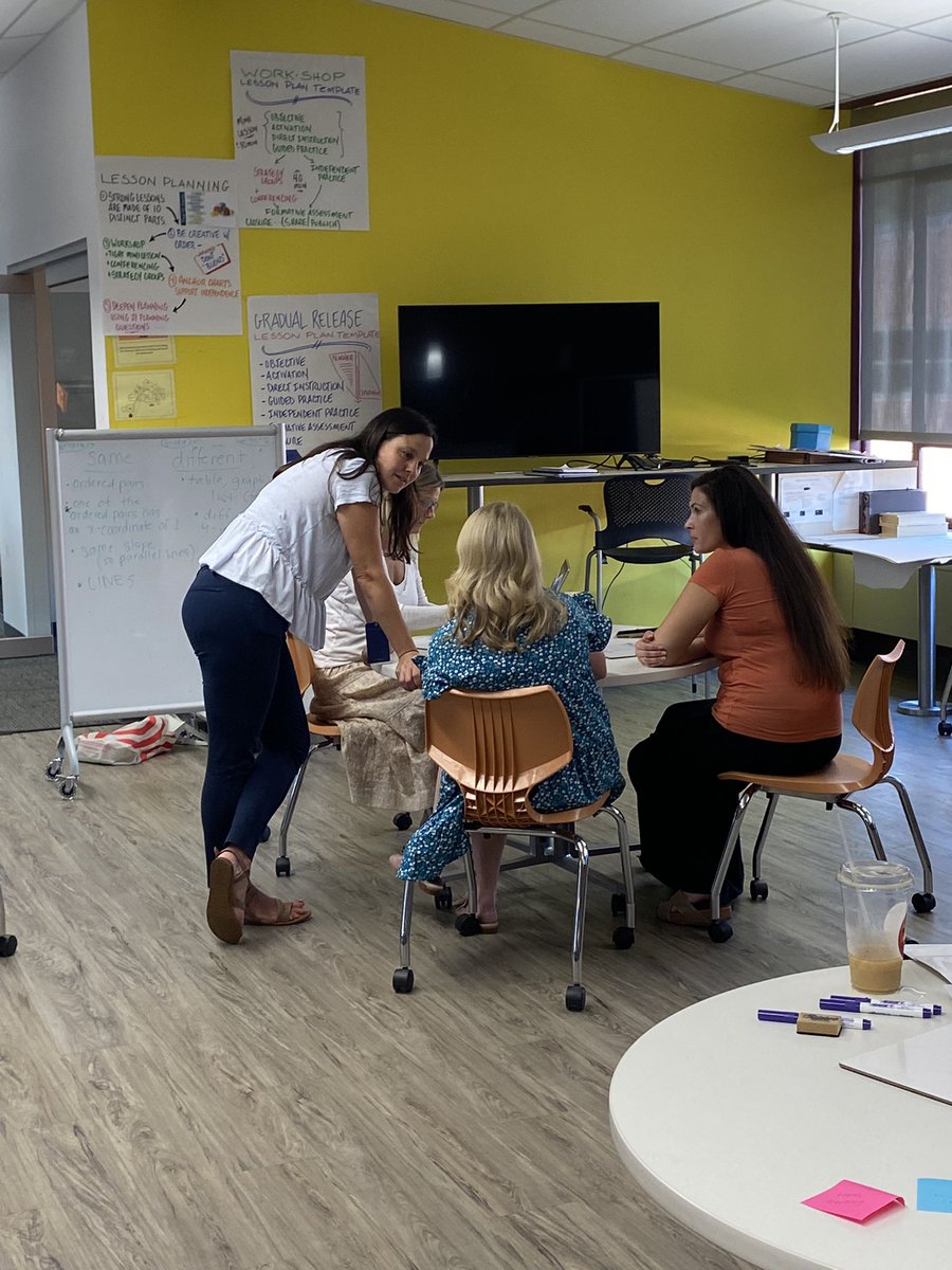 DrAPease's tweet photo. The #ChapPDTeam buzz 🐝 continues today with new device distribution for ES teachers, HS Social Studies curriculum writing teams, and MS Math Camp in the #GreeleyiLab. #WeAreChappaqua #PDDoneDifferently https://t.co/Y9As1G2fc5
