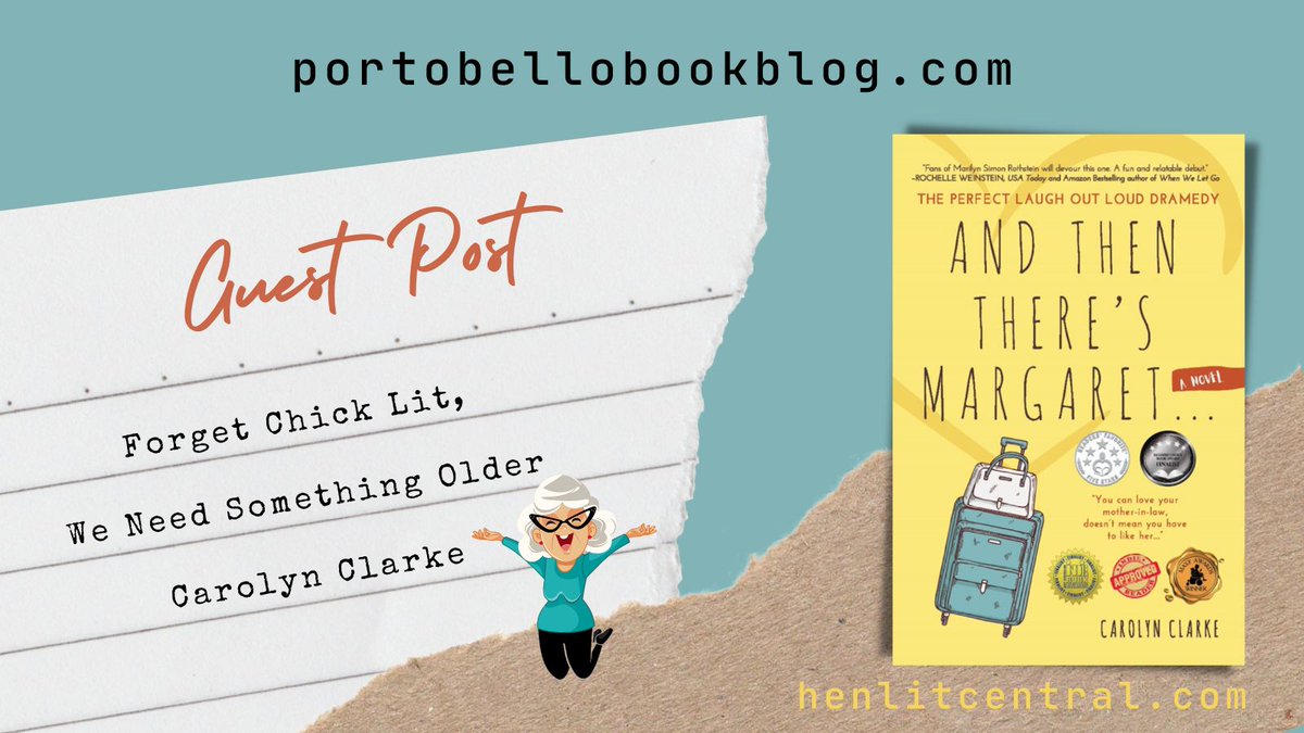 CarolynRClarke's tweet photo. BLOG TOUR – I strongly believe that books for women over 40, that address the real issues in their owns lives, are vital. Thank you to @portybelle for sharing my thoughts on this over on her blog: https://t.co/svE4fzurVx #writing #andthentheresmargaret #IARTG #henlit https://t.co/xePWKlopQk