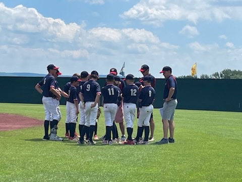 NBMagicBaseball's tweet photo. U12’s go down in bracket play 16-1 to the Colorado Rebels. Tough way to end it but a good tourney overall w/ 3-3 record and top 30 finish of 76 teams, boys and coaches have Cooperstown memories to last a lifetime!#gomagic https://t.co/fgBOAVytPj