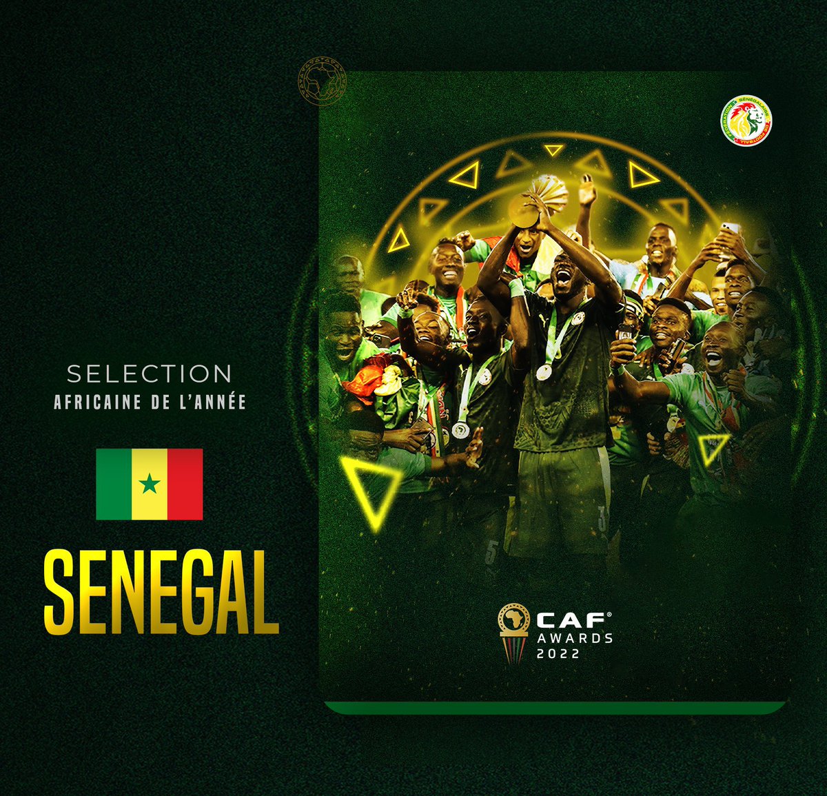 Le Sénégal🇸🇳 n'a laisser aucune place au vice champion d'Afrique l'Égypte  🇪🇬 
Il a tout raflé sans exception 
C'est ça la téranga sénégalaise?