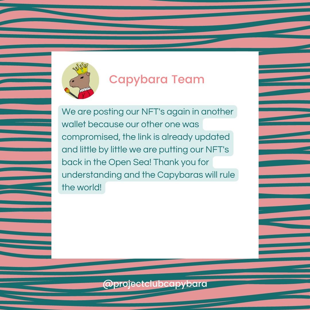 Project Club Capybara tweet media