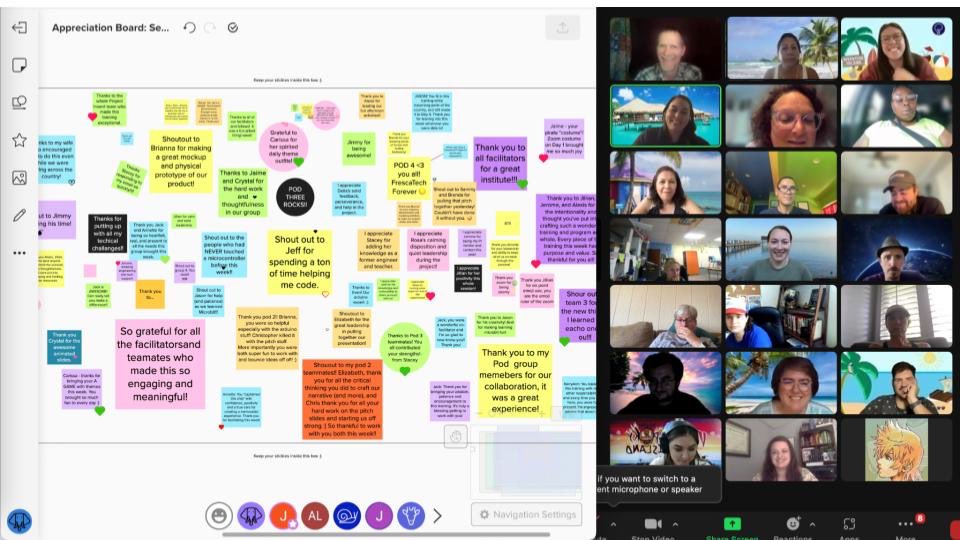Feeling empowered after <a href="/project_invent/">Project Invent</a> Summer Institute this week. 🚀 Stay tuned for what <a href="/CMMSCougars/">Carroll LT Magnet</a> are able to invent for social good this school year!!!
