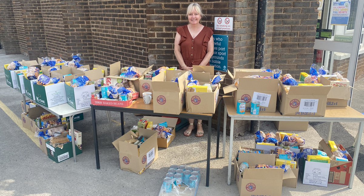 Seeing the year out <a href="/Alt_HT/">Alt Academy</a> with 5️⃣0️⃣ summer food parcels. A huge thank you to Revive Free Methodist Church and Roman Road Independent Methodist Church for supporting our community💒

Miss Wood’s <a href="/coopuk/">Co-op</a> food share baskets will be outside school as usual through the holidays 🤍