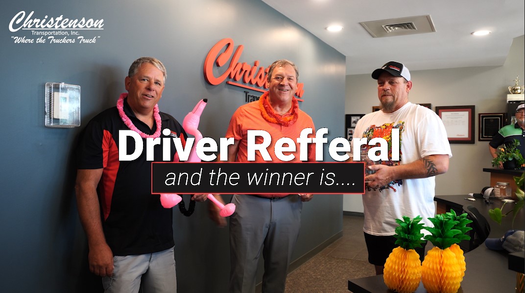 CHNSTRUCKING's tweet photo. Referring other #TruckDrivers to #ChristensonTrans sure does payoff. Check out our latest Driver Referral Winner! Congratulations to Chris S! #driverreferral #truckerlife #hiringdrivers
https://t.co/r1efweBTIt https://t.co/sncPTVsdaj