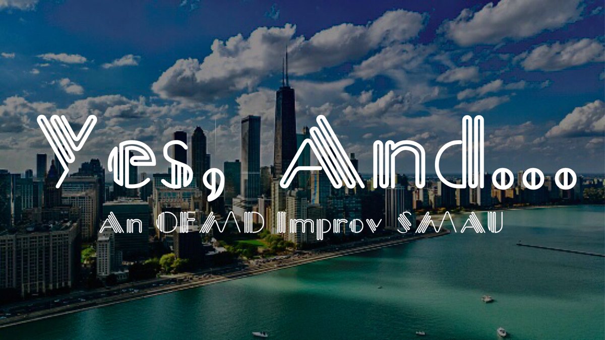 cannonballkylee's tweet photo. Yes, And…

An OFMD Chicago Improv SMAU https://t.co/vuKryYvPPj
