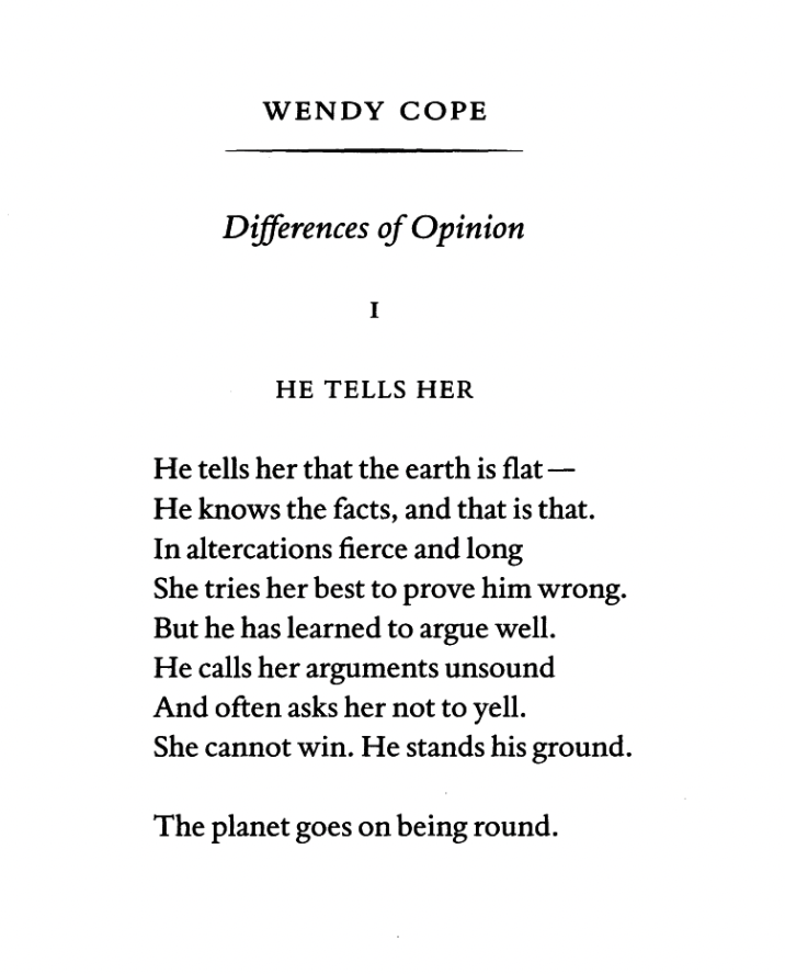 Wendy Cope #HappyBirthday bit.ly/3PowbGi