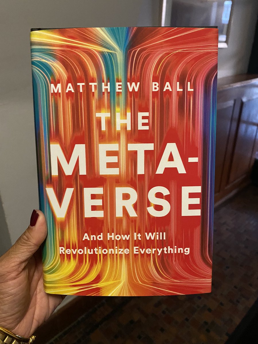 Yass!! My pre-ordered copy finally arrived 🙌🏼 Can’t wait to get stuck in <a href="/ballmatthew/">Matthew Ball</a>
