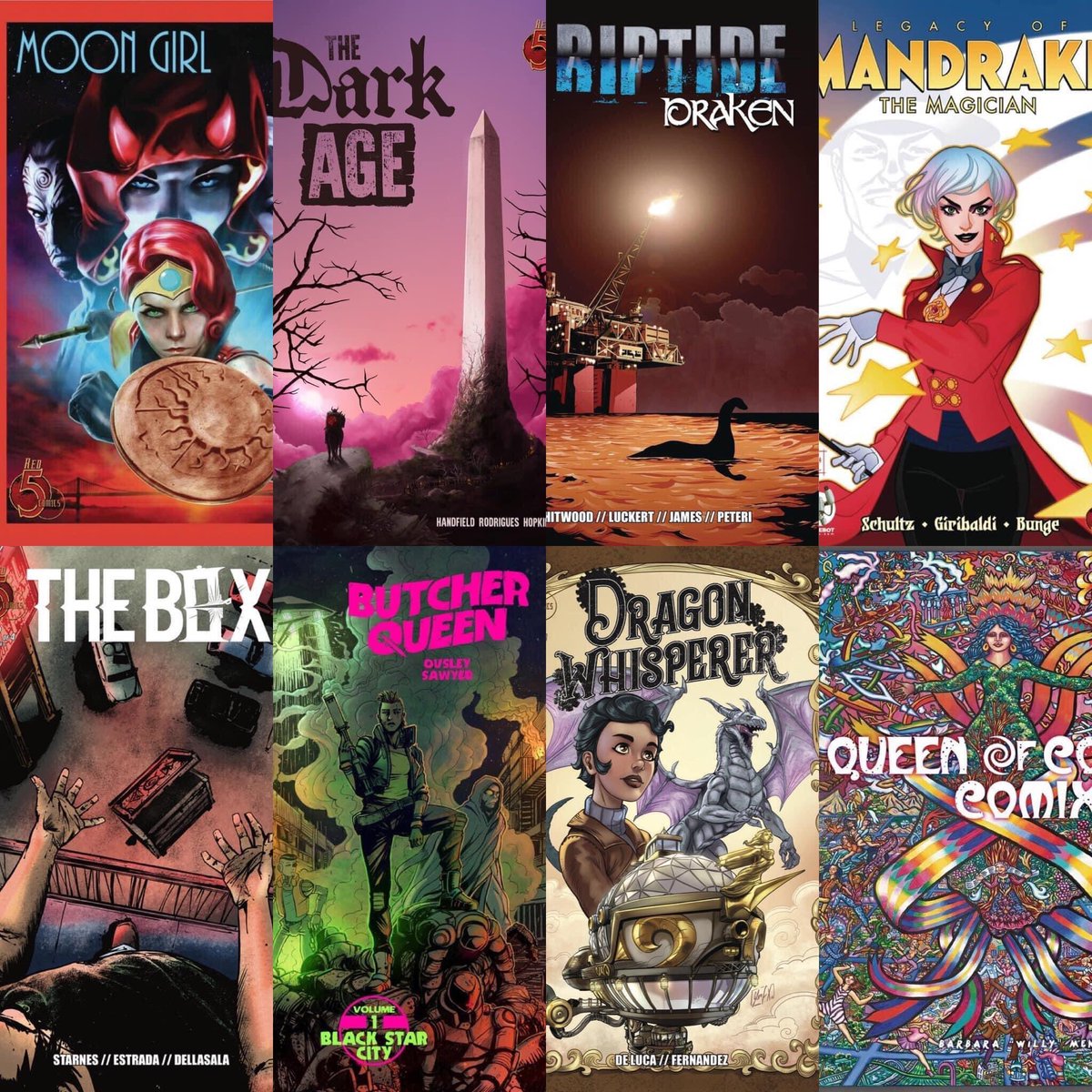 red5comics's tweet photo. At #SDCC? We have everything you need. Come see us at booth #1717!

#SDCC2022 #SDCC22 #readmorecomics #comics #makecomics https://t.co/zMgl9iafW2